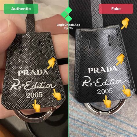 prada re edition 2005 real vs fake|prada authentication checklist.